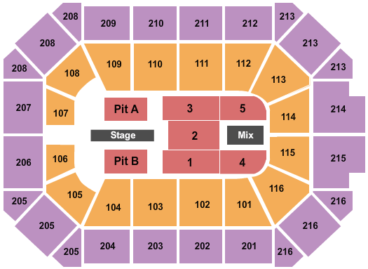 Allstate Arena Post Malone Seating Chart