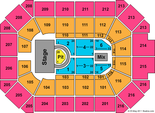 Allstate Arena R Kelly Seating Chart