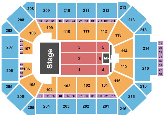 Allstate Arena Ricardo Arjona Seating Chart
