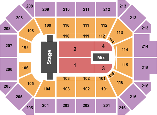 Allstate Arena TSO2 Seating Chart