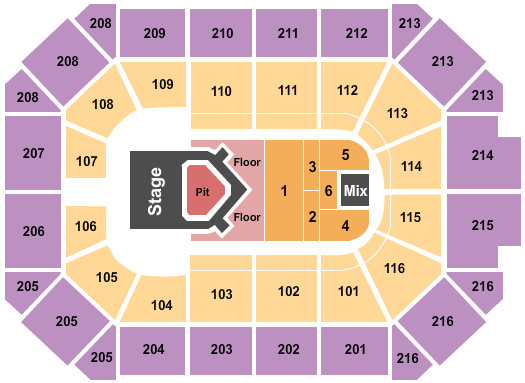 Allstate Arena The Lumineers Seating Chart