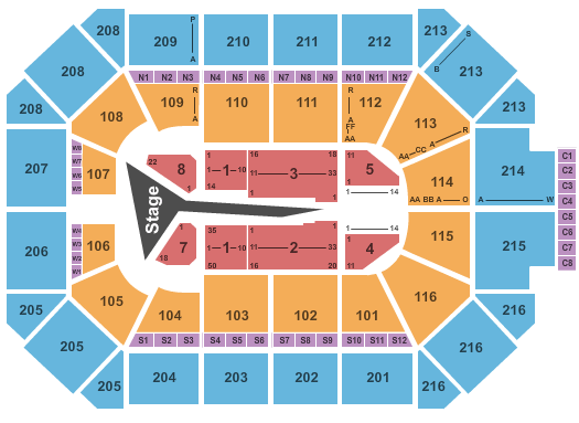 Allstate Arena The Weeknd Seating Chart