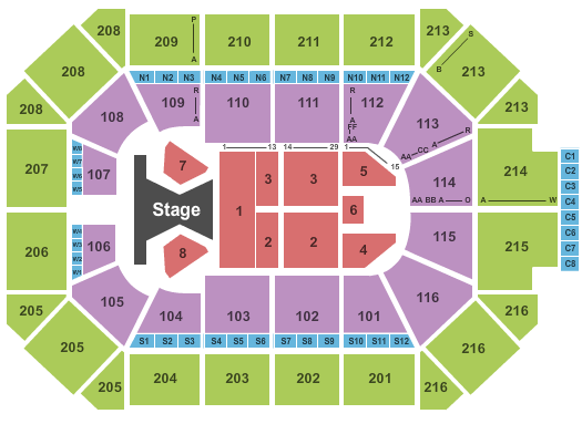 Allstate Arena Tim McGraw Seating Chart