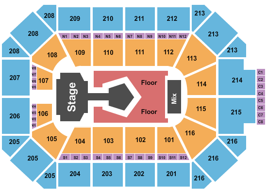 Allstate Arena Tomorrow X Together Seating Chart