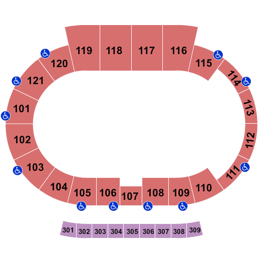 Alltech Arena at Kentucky Horse Park Open Floor Seating Chart