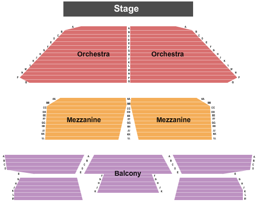 Alma Performing Arts Center End Stage Seating Chart