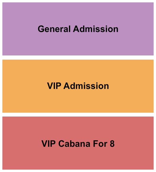 Aloha Stadium GA/VIP/Cabana Seating Chart