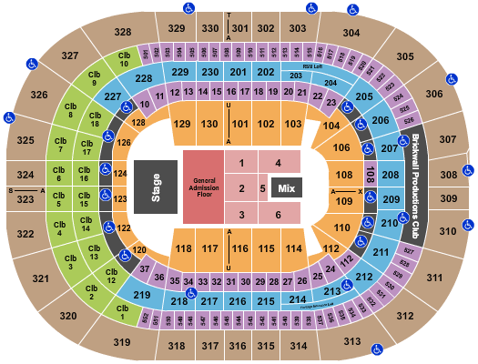 Amalie Arena Seating Chart Ufc