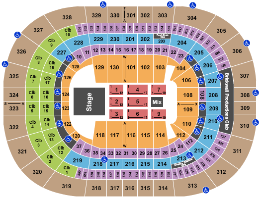 Amalie Arena Amy Grant Seating Chart