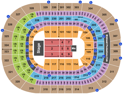 Amalie Arena Andrea Bocelli Seating Chart