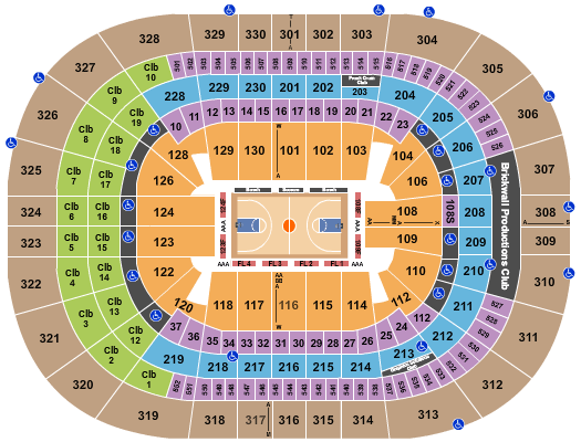 Amalie Arena Basketball 2 Seating Chart