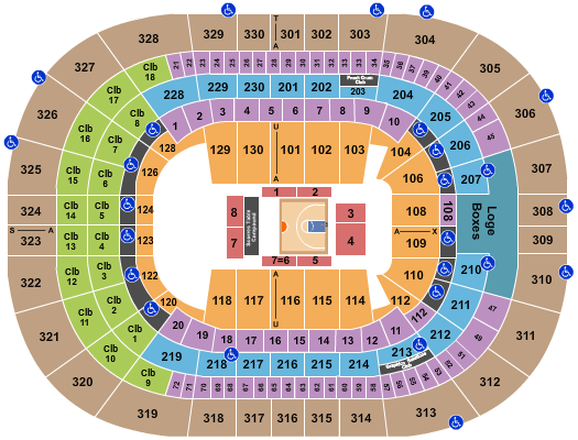 Amalie Arena Big3 Seating Chart