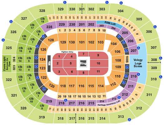 Amalie Arena Boxing 2 Seating Chart