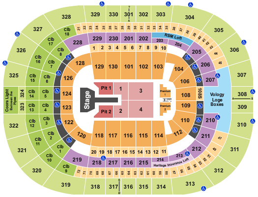 Amalie Arena Brandon Lake Seating Chart