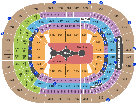 Amalie Arena Carrie Underwood Seating Chart