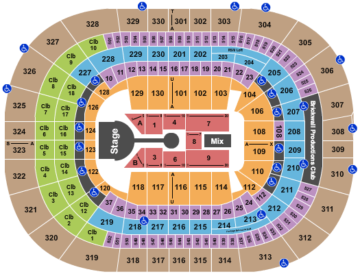 Amalie Arena Casting Crowns Seating Chart