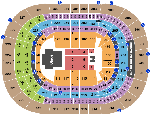 Amalie Arena Chris Brown Seating Chart