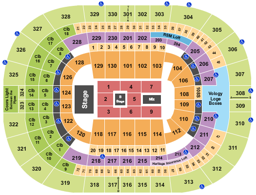 Amalie Arena Cyndi Lauper Seating Chart