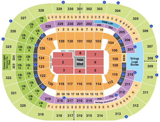 Amalie Arena Dave Chappelle Seating Chart