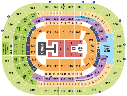 Amalie Arena Descendants & Zombies Seating Chart