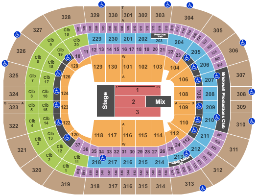 Amalie Arena Endstage 2 Seating Chart