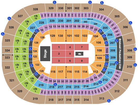seating chart for Amalie Arena - Freestyle Explosion - eventticketscenter.com