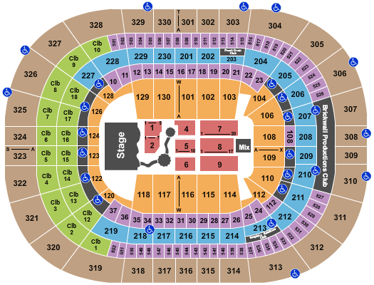 Amalie Arena Game of Thrones Seating Chart