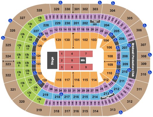 Amalie Arena The 101.5 Hot Summer Jam Seating Chart