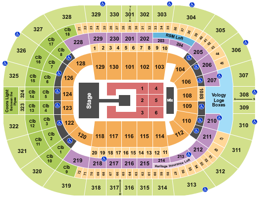 Jin - Artist Amalie Arena Seating Chart