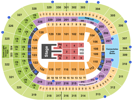 parmalee Amalie Arena Seating Chart
