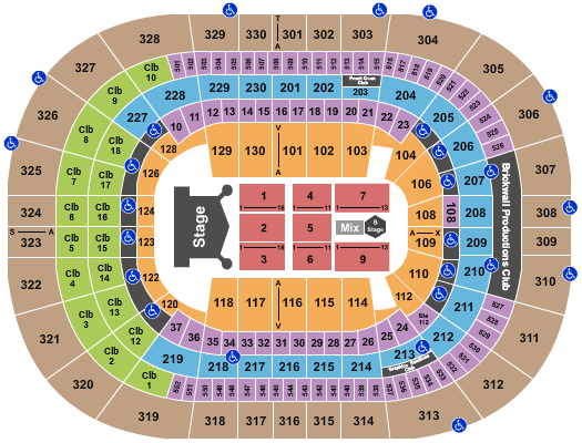 Amalie Arena Kiss Seating Chart