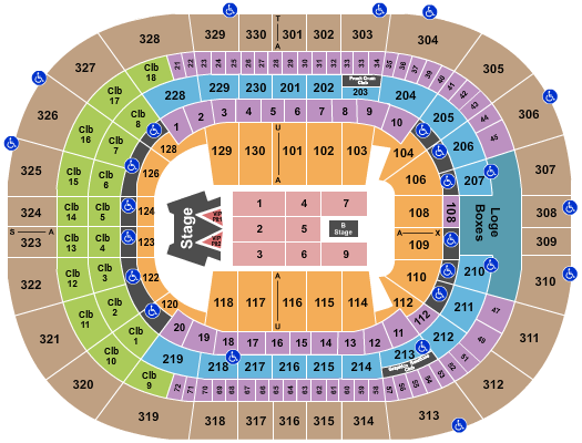 Amalie Arena Maluma Seating Chart