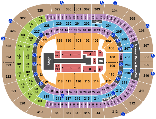 Amalie Arena Maroon 5 Seating Chart