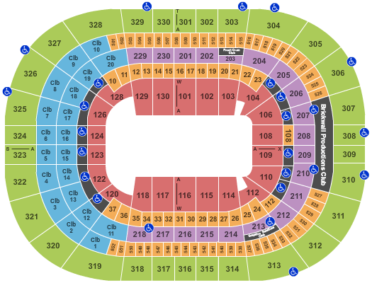 Amalie Arena Open Floor Seating Chart