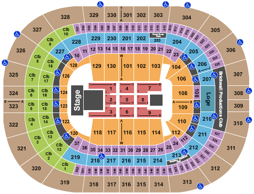 Amalie Arena Panic at the Disco Seating Chart