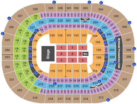 Amalie Arena Red Hot Chlli Peppers Seating Chart