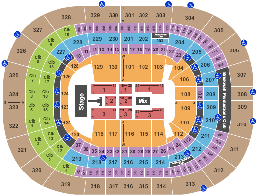 Amalie Arena R Kelly Seating Chart