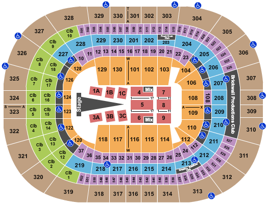 Amalie Arena Sam Smith Seating Chart