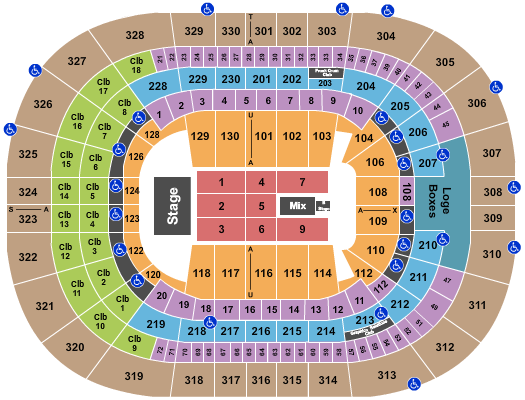 Amalie Arena The Judds Seating Chart