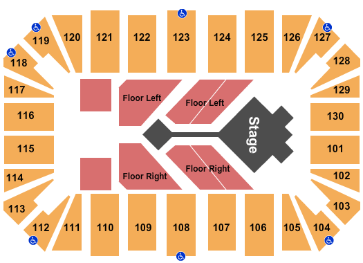 Amarillo Civic Center Casting Crowns Seating Chart