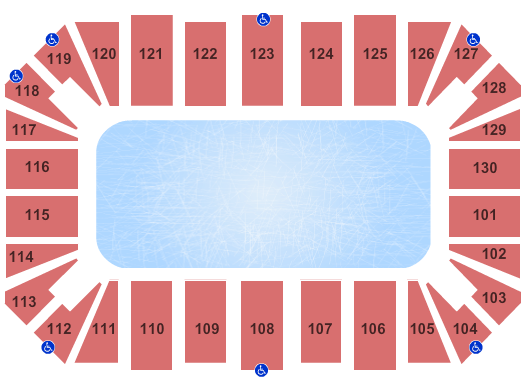 Civic Coliseum Seating Chart