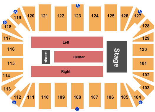 Amarillo Civic Center Seating Chart
