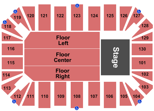 Amarillo Civic Center Seating Chart