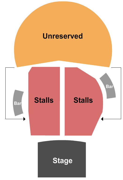 Ambassador Theatre - Dublin Next Event Seating Chart