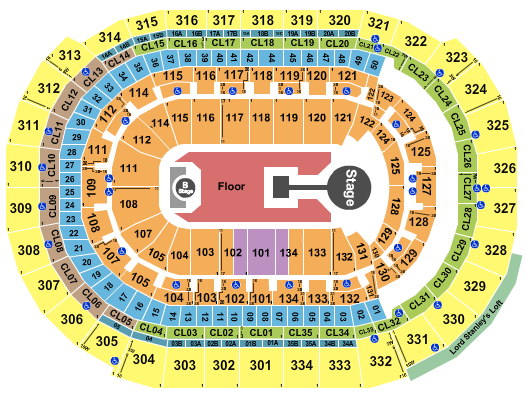 Amerant Bank Arena Childish Gambino Seating Chart