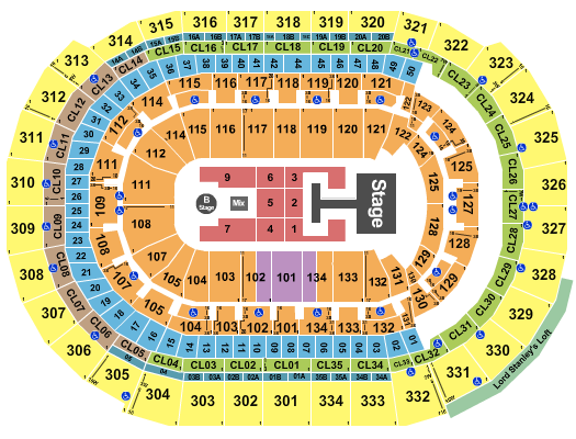 Amerant Bank Arena Seating Chart