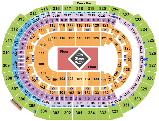 Amerant Bank Arena Drake 2024 Seating Chart