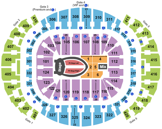 Kaseya Center Ariana Grande Seating Chart