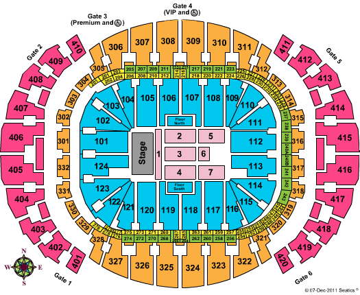 american airlines arena seating chart - tickets, events