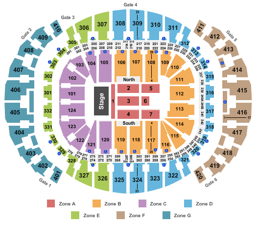 Kaseya Center Endstage Int Zone Seating Chart